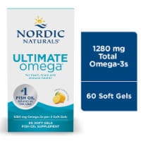 Nordic Naturals® Ultimate Omega® Lemon Flavored Soft Gels