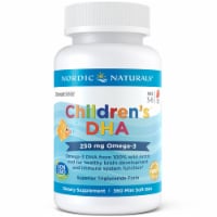 Nordic Naturals Children's DHA Omega-3 Chewable Mini Soft Gels 250mg