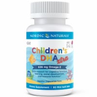 Nordic Naturals Children's DHA Extra Omega-3 Mini Soft Gels 636 mg