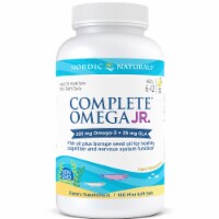 Nordic Naturals Complete Omega-3 Junior Lemon Flavored Soft Gels 283mg 180 Count