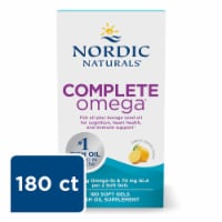 Nordic Naturals Lemon Flavor Complete Omega Soft Gels