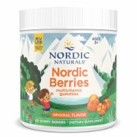 Nordic Naturals® Nordic Berries Multivitamin Gummies Orange Flavor Perspective: Main