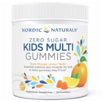 Nordic Naturals Orange Lemon Zero Sugar Kids Multi Gummies