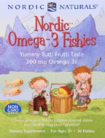 Nordic Naturals Omega-3 Tutti Frutti Fishies Gummies