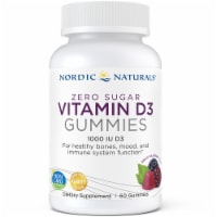 Nordic Naturals Zero Sugar Vitamin D3 Gummies