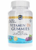 Nordic Naturals Wild Berry Vitamin D3 Gummies 1000iu