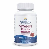 Nordic Naturals Pomegranate Vitamin D3 plus K2 Gummies