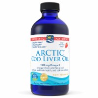 Nordic Naturals Strawberry Arctic Cod Liver Oil Perspective: Main