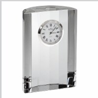 Half Moon Crystal Clock  H4.5X3.5