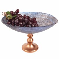 Dory Footed Oval Centerpiece Bowl L12 X 8 X H7