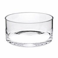 Manhattan European Mouth Blown Lead Free Crystal 10  Bowl