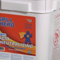 Spill Hero Acid Neutralizing Absorbent,70,White  XT16N