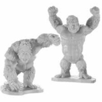 Bones Killer Apes Miniatures, 2 Count