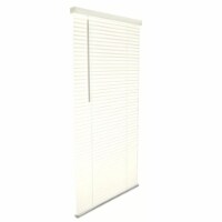 1 in. Vinyl Cordless Blinds, Alabaster - 72 x 64 in.