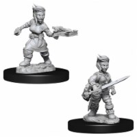 Pathfinder Battles Deep Cuts Female Halfling Rogue W8 Miniatures