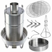 19.75 in. Original Vertical Wood Chips Outdoor Convection Cooker