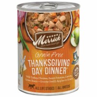 12.7 oz Grain-Free Thanksgiving Day Dinner Canned Dog Food