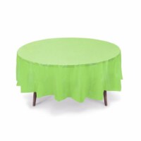 TCRH-LGR-6 Round Table Cover, Lime Green - Case of 19