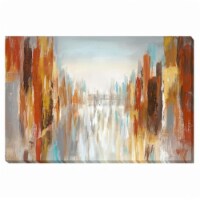 City Shadows Canvas Giclee Art - 24 in.