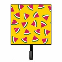 Watermelon on Yellow Leash or Key Holder