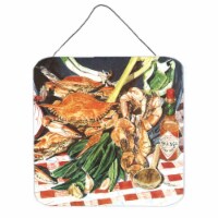 Crab Boil Aluminium Metal Wall Or Door Hanging Prints