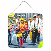 Mardi Gras Dancin in the Street Wall or Door Hanging Prints