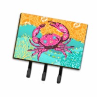 Coastal Pink Crab Leash or Key Holder