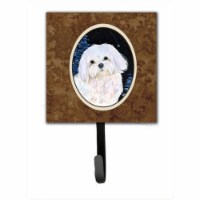 Starry Night Maltese Leash Holder Or Key Hook