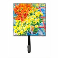 4.25 x 7 in. Flower Mums Leash Or Key Holder