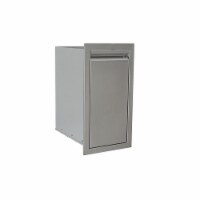 Valiant Stainless Steel Charcoal Caddy & Pellet Drawer Fully Enclosed