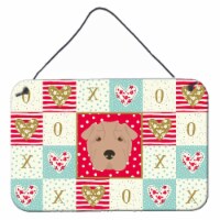 8 x 12 in. Shar Pei Love Wall or Door Hanging Prints