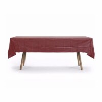 TCH-057-6 Rectangle Table Cover, Brown - Case of 19