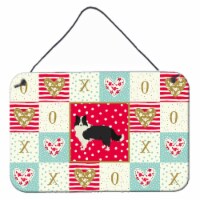 8 x 12 in. Border Collie Love Wall or Door Hanging Prints