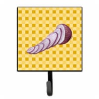 Red Onion on Basketweave Leash or Key Holder
