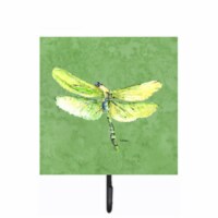 Dragonfly on Avacado Leash Or Key Holder