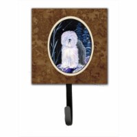 Starry Night Old English Sheepdog Leash Holder Or Key Hook
