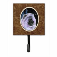 Starry Night Keeshond Leash Holder Or Key Hook