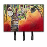 Sunset On The Coconut Tree Leash & Key Holder