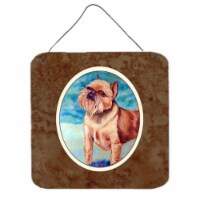 Brussels Griffon Wall or Door Hanging Prints, 6 x 0.02 x 6 in.