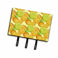 Watercolor Limes & Oranges Citrus Leash or Key Holder, 6 x 2 x 9 in.