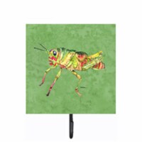 Grasshopper On Avacado Leash Or Key Holder