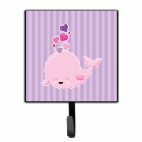 Pink Whale Leash or Key Holder