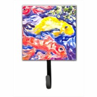 4.25 W x 7 H in. Fish - Koi in the pond Leash Holder Or Key Hook