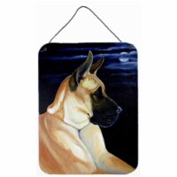 Moonlight Fawn Great Dane Aluminium Metal Wall Or Door Hanging Prints