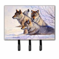 Wolves by Mollie Field Leash or Key Holder