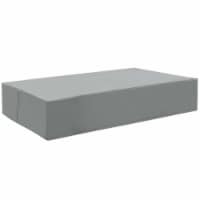 Immerse Convene, Sojourn & Summon Double Chaise Outdoor Patio Furniture Cover, Gray