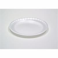 50 Pack Premium Foam Plastic Plates 6 Inch Party White Soak Proof Heavy  Duty 6