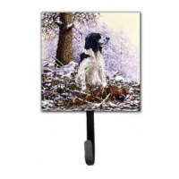 Springer Spaniel by Michael Herring Leash or Key Holder