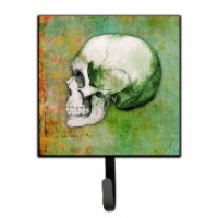 Day of the Dead Green Skull Leash or Key Holder