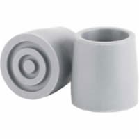 1.125 in. Utility Walker Replacement Tip, Gray - 1 Each
